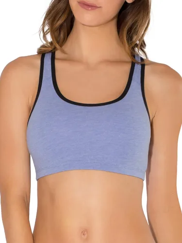 Vista 2 de Fruit of the Loom - Sujetador deportivo tipo camiseta para mujer que sostiene el busto, paquete económico