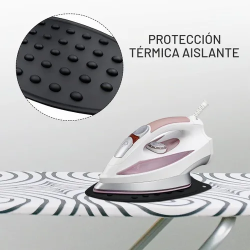 Vista 4 de yuntop 2 almohadillas de silicona multiusos resistentes al calor, almohadillas protectoras para tabla de planchar, planchas planas, rizadores (negro)