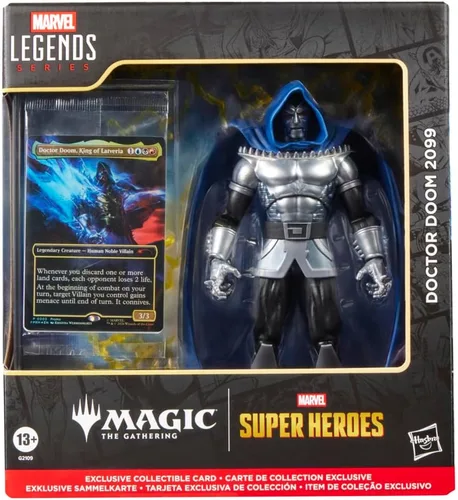 Vista 2 de Marvel Legends Series Magic: The Gathering Doctor Doom 2099