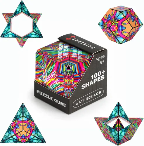 Vista 17 de Shashibo DODECA - Cubo magnético de rompecabezas, juguete para aliviar
