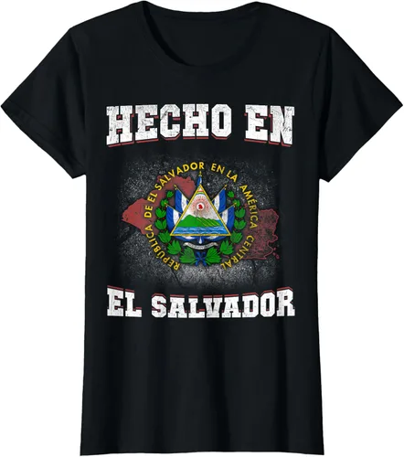 Vista 38 de Camisa de la bandera de El Salvador hecha en El Salvador