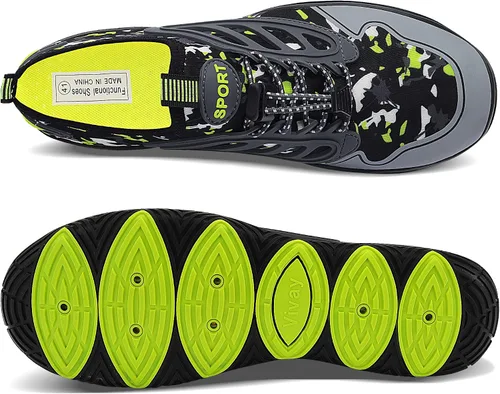 Vista 5 de Mens Womens Water Shoes Aqua Shoes Swim Shoes Beach Sports Quick Dry Barefoot for Boating Fishing Diving Surfing
