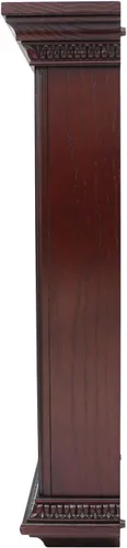 Vista 2 de SEIKO Reloj de pared de caoba con péndulo y campanilla
