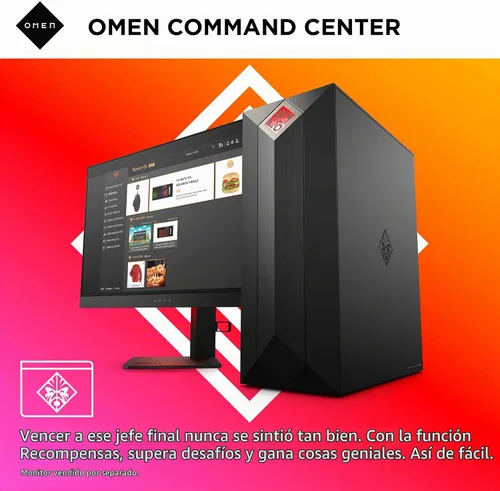 Vista 4 de Omen by HP Obelisk - Computadora de escritorio para juegos, procesador Intel Core i9-9900K de 9ª generación, NVIDIA GeForce RTX 2080 SUPER 8 GB