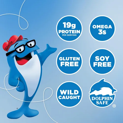 Vista 6 de StarKist Albacore - Bolsa de agua de atún blanco de 6.4 onzas (paquete de 12) 19g Protein Per Serving, Gluten Free, Soy Free, Ready to Eat, No