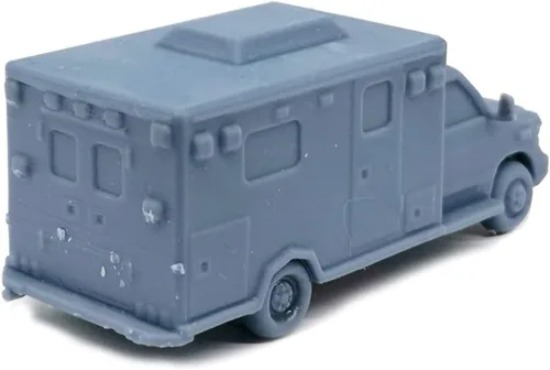 Vista 2 de Outland Models Camión de ambulancia de paisaje ferroviario Escala 1:87 HO