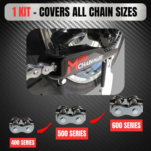 Vista 3 de Moto Chain-Mate - ¡El mejor kit de limpieza y lubricación de cadenas de motocicleta!
