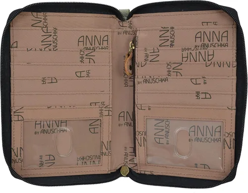Vista 3 de Anna by Anuschka Women's Hand-Painted Genuine Leather Passport Organizer