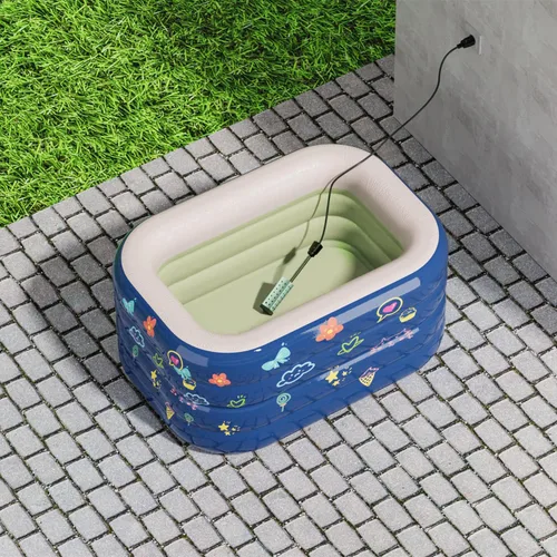 Vista 9 de Calentador de cubo, calentador de piscina portátil, calentador de agua de inmersión, calentador de agua sumergible para bañeras, calentador