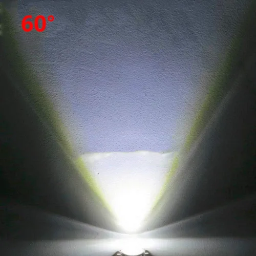 Vista 2 de Lentes plano-convexas LED de 20 W, 30 W, 50 W, 70 W, 100 W, lente de 1.732 in + colimador reflector + juego de soporte fijo