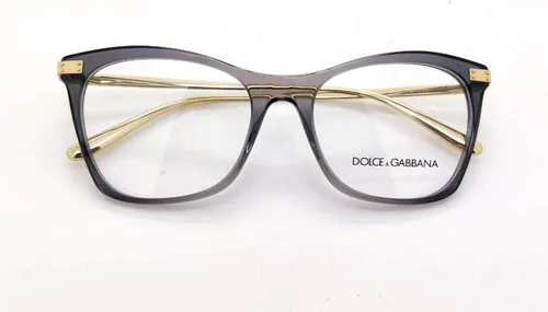 Vista 5 de Dolce Gabbana LOGO PLAQUE DG 3331 Gris 5418140 mujer Gafas marco