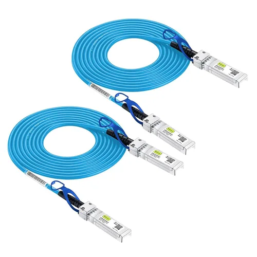 Vista 18 de 10Gtek Cable blanco 25G SFP28 SFP+ DAC para Cisco SFP-H25GB-CU1M, 1m/3.3ft