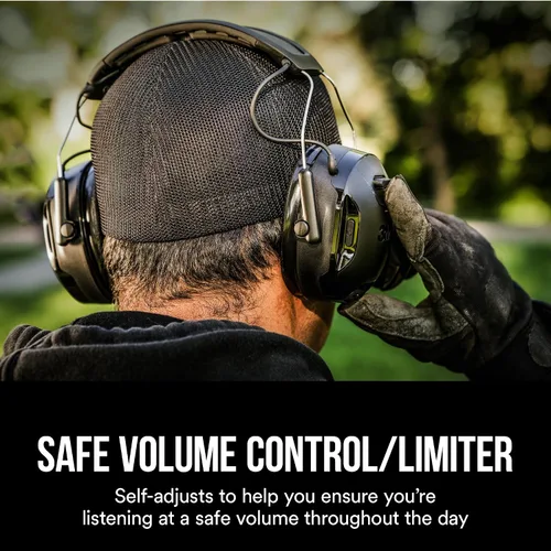 Vista 7 de 3M WorkTunes Connect + Protector auditivo solar inalámbrico con tecnología Bluetooth, protección auditiva Bluetooth con una
