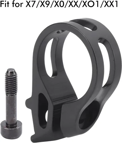 Vista 3 de Abrazadera de cambios, abrazadera de aleación de aluminio de 0.874 in compatible con X7/X9/X0/XX/XO1/XX1