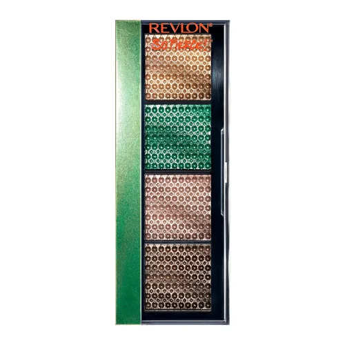 Vista 4 de Revlon So Fierce - Paleta de sombra de ojos prismática, maquillaje de ojos, pigmentado ultra cremoso en acabados mate y perlado mezclables, 961