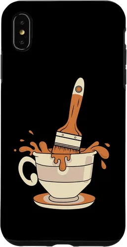 Vista 11 de Painter Coffee - Varnisher Paint Painting Case for iPhone 16