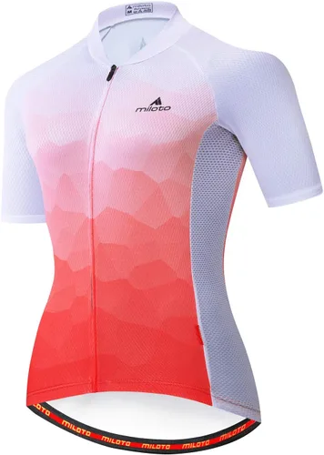 Vista 12 de Camisetas de ciclismo para mujer, camisetas de bicicleta, ropa de ciclismo para mujer 00005A