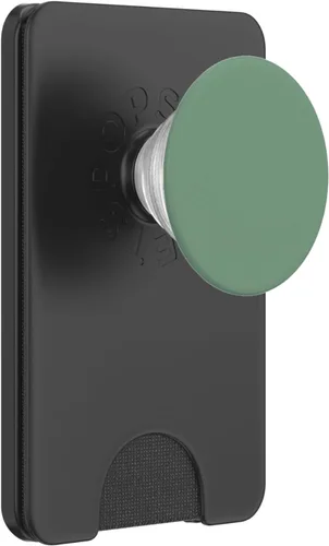 Vista 7 de Sage Green PopSockets - Soporte para teléfonos y tabletas, Negro