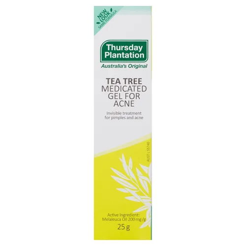 Vista 2 de Thursday Plantation Gel medicado de árbol de té para el acné 0.88 oz