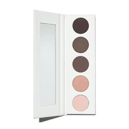Vista 6 de Well People Power Palette - Sombra de ojos, cinco tonos de larga duración, hiperpigmentados mate y brillantes para un color intenso, vegano y libre