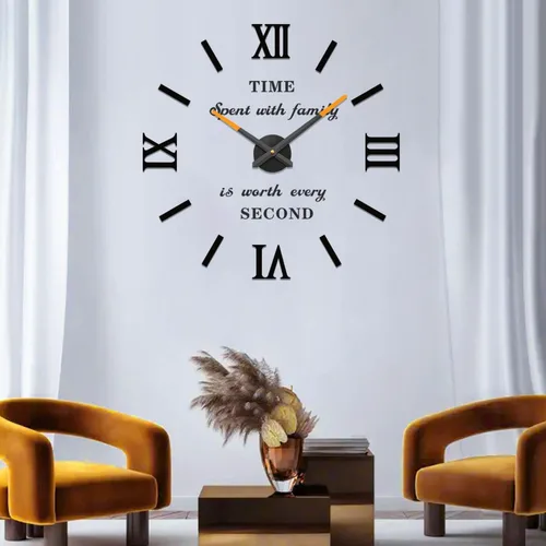 Vista 7 de VANGOLD Reloj de pared para decoración de sala de estar, regalo