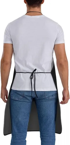 Vista 5 de Delantales personalizados para mujeres y hombres, delantal personalizado para añadir imagen, texto, logotipo, regalos de fotos