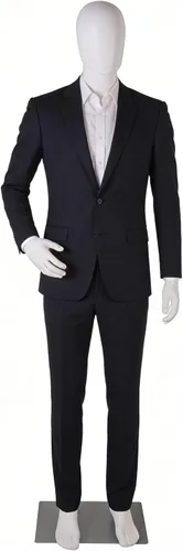 Vista 17 de Kinsuite 2 piezas de maniquí de cuerpo completo para mujer, soporte extraíble ajustable, forma de maniquí femenino, exhibición realista con base