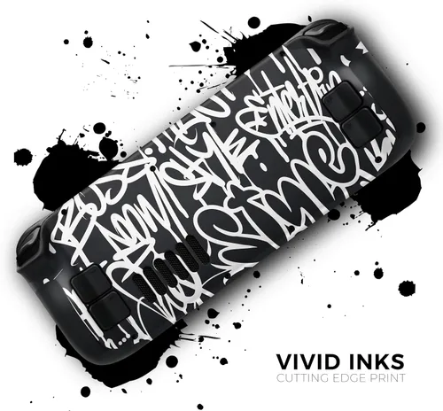 Vista 3 de Design Skinz - Compatible con Steam Deck - Calcomanía protectora de vinilo extraíble resistente a los arañazos - Arte de graffiti moderno V2