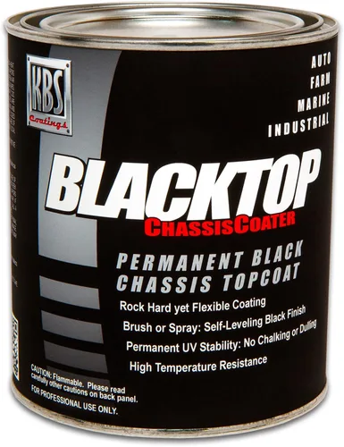 Vista 5 de KBS Coatings 8402 OEM Negro Satinado BlackTop Pintura para Chasis - 1 Cuarto