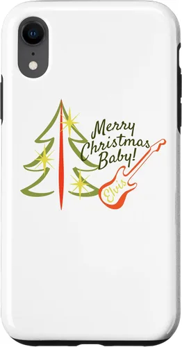 Vista 8 de iPhone 14 Elvis Presley Oficial Feliz Navidad Baby! Funda Elvis