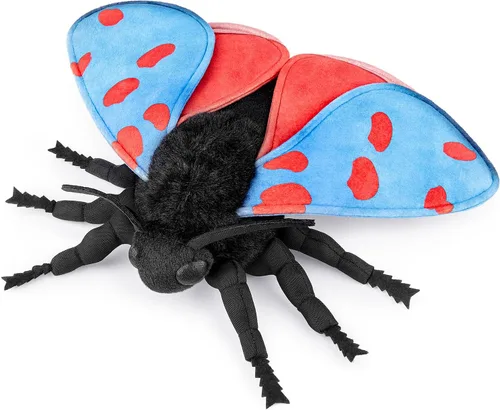 Vista 11 de Juguete de peluche grande de abeja - Animales de peluche realistas de abeja de 16 pulgadas, juguetes de abeja con alas grandes realistas, juguete