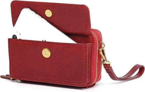 Vista 7 de OLD TREND Cartera convertible de piel auténtica Northwood