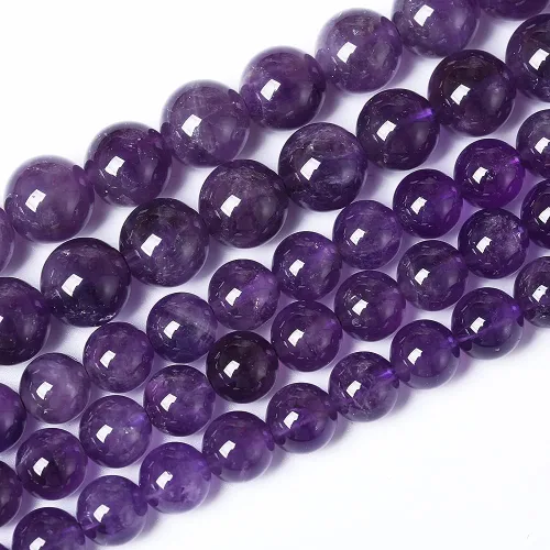 Vista 89 de 4mm 90 piezas Cuentas de piedra natural de turquesa africana para hacer joyería Cuentas sueltas de gemas redondas para pulseras, collares, aretes