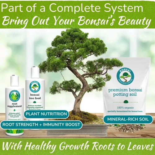 Vista 7 de Alimento para árbol bonsái Fertilizante líquido suave de primera calidad para un crecimiento saludable, tallos fuertes y hermosas floraciones