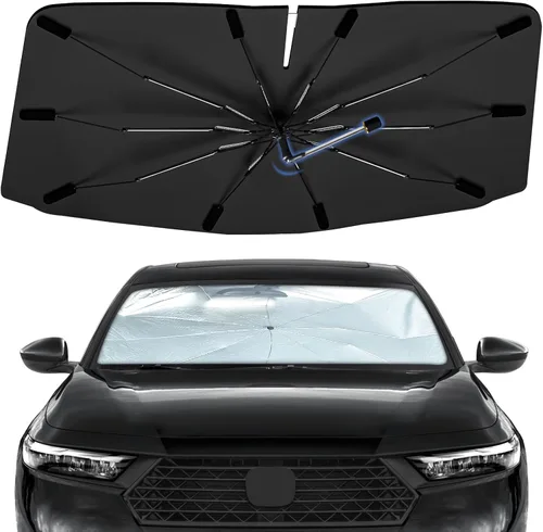 Vista 114 de Sombrilla Parasol para Parabrisas para Mazda 3 2014-2026, Parasol Plegable para Coche para Ventana Delantera, Visera Protectora Solar Altamente