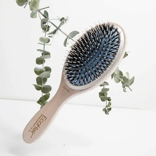 Vista 7 de Olivia Garden EcoHair - Cepillo de pelo de paleta de bambú