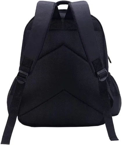 Vista 3 de MATMO Mochila de fútbol para niños, mochila con estampado de fútbol, mochila escolar con patrón de fútbol, Mochila 23-4, dibujos animados