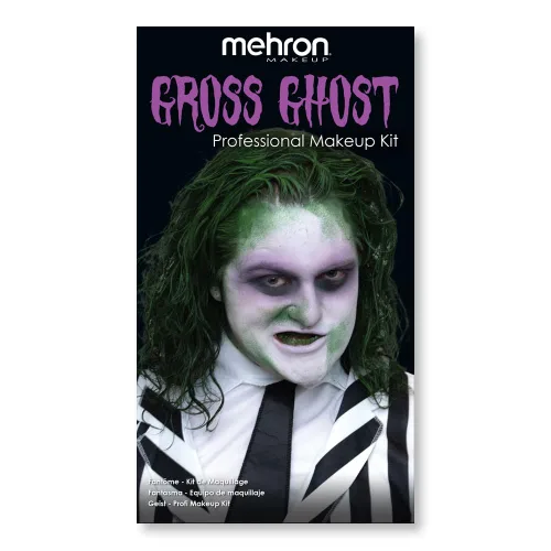 Vista 8 de Mehron - Kit de maquillaje premium de personaje (gorra calva)