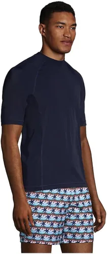 Vista 3 de Lands End Camiseta de natación de manga corta para hombre