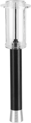 Vista 10 de Tbest Sacacorchos de presión de aire de aluminio, popper de corcho, abrebotellas, rojo