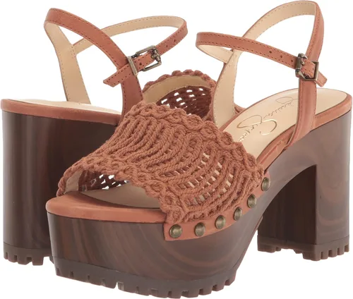 Vista 7 de Jessica Simpson Women's Timia Block Heel Platform Sandal Heeled
