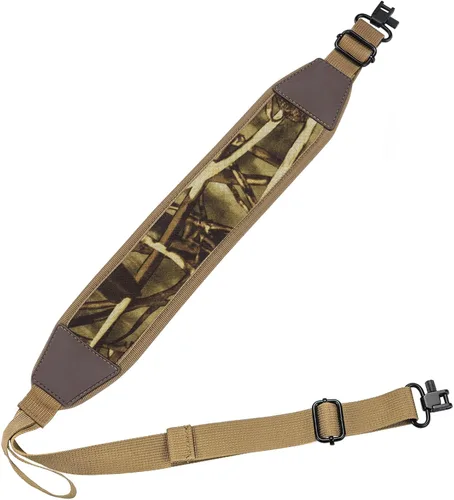 Vista 8 de EZshoot Eslinga de dos puntos con eslabones extraíbles para rifle con cómoda correa acolchada de neopreno para exteriores