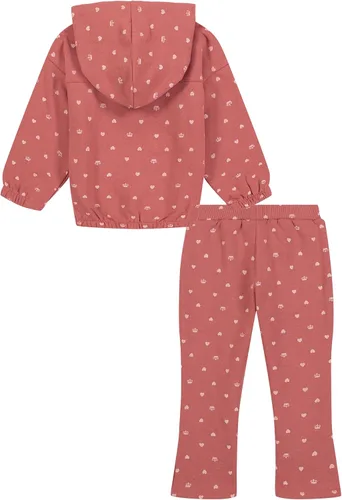 Vista 2 de Juicy Couture Conjunto de 2 piezas con capucha de forro polar para niños