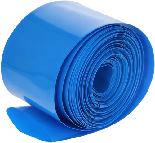 Vista 3 de Othmro Kit de tubos termorretráctiles de batería de 32.8 pies, 2.17 pulgadas, ancho de aplanamiento, aislamiento de PVC, tubo termorretráctil, tubo