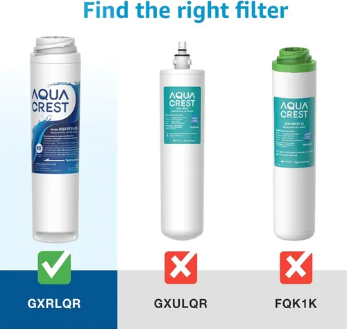 Vista 3 de AQUACREST GXRLQR Filtro de agua en línea para debajo del fregadero, certificado NSF/ANSI 42, reemplazo para GE SmartWater Twist and Lock In-Line