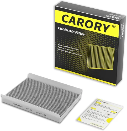 Vista 26 de Filtro de aire de cabina con carbón activado para Toyota Camry (2002-2006), Sienna (2004-2010), Avalon (2000-2004), Lexus RX350 (2007-2009), ES330