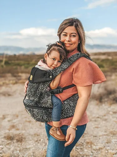 Vista 6 de LÍLLÉbaby SeatMe - Asiento de cadera para todas las estaciones, ergonómico 6 en 1, portabebés para recién nacidos a niños pequeños, con soporte
