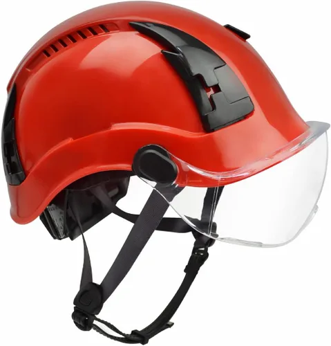 Vista 9 de APEX ANSI Z89.1 Tipo 1 Casco de Seguridad para Construcción con Viseras Adicionales