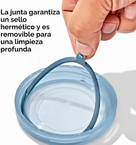Vista 7 de OXO Good Grips Twist & Stack Contenedor – 5 oz – Paquete de 3
