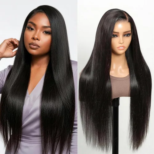 Vista 24 de Peluca de cabello humano rubio Bob de 13 x 4 con encaje frontal 613